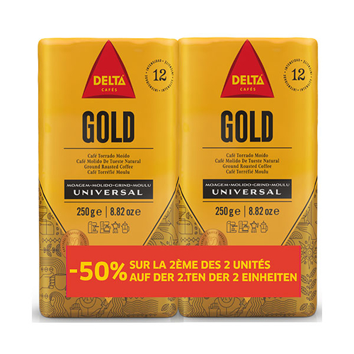 Delta Gold Brick 250g – Bipack (2x250g)