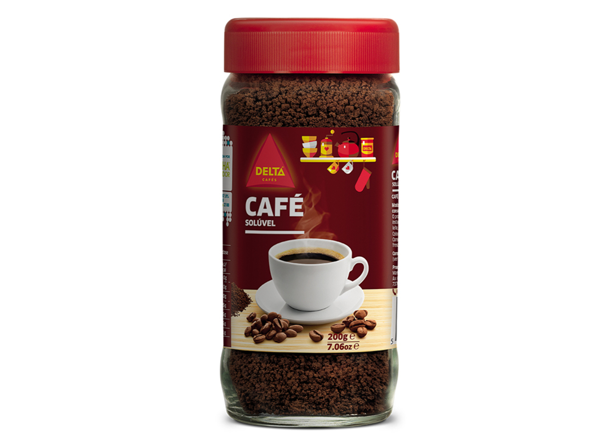 Delta Löslicher Kaffee 200 g